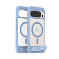 TORRAS Ostand L1 light blue case with magnetic kickstand and G logo for Pixel 10/10 Pro