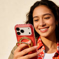 TORRAS Year of the Horse Limited Edition red iPhone 17 case with gold ring.