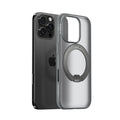TORRAS Ostand O3 Fitness translucent grey case for iPhone 16 Pro, magnetic stand