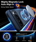 TORRAS Guardian-Mag case for Pixel 9 Pro: Mighty magnetic lock, auto-aligns in 1s, 18N strength.