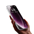 TORRAS HD Shield Screen Protector for iPhone 18 Pro showing edge-to-edge coverage on the display
