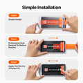 TORRAS GlassGo Samsung S26 Series screen protector installation.