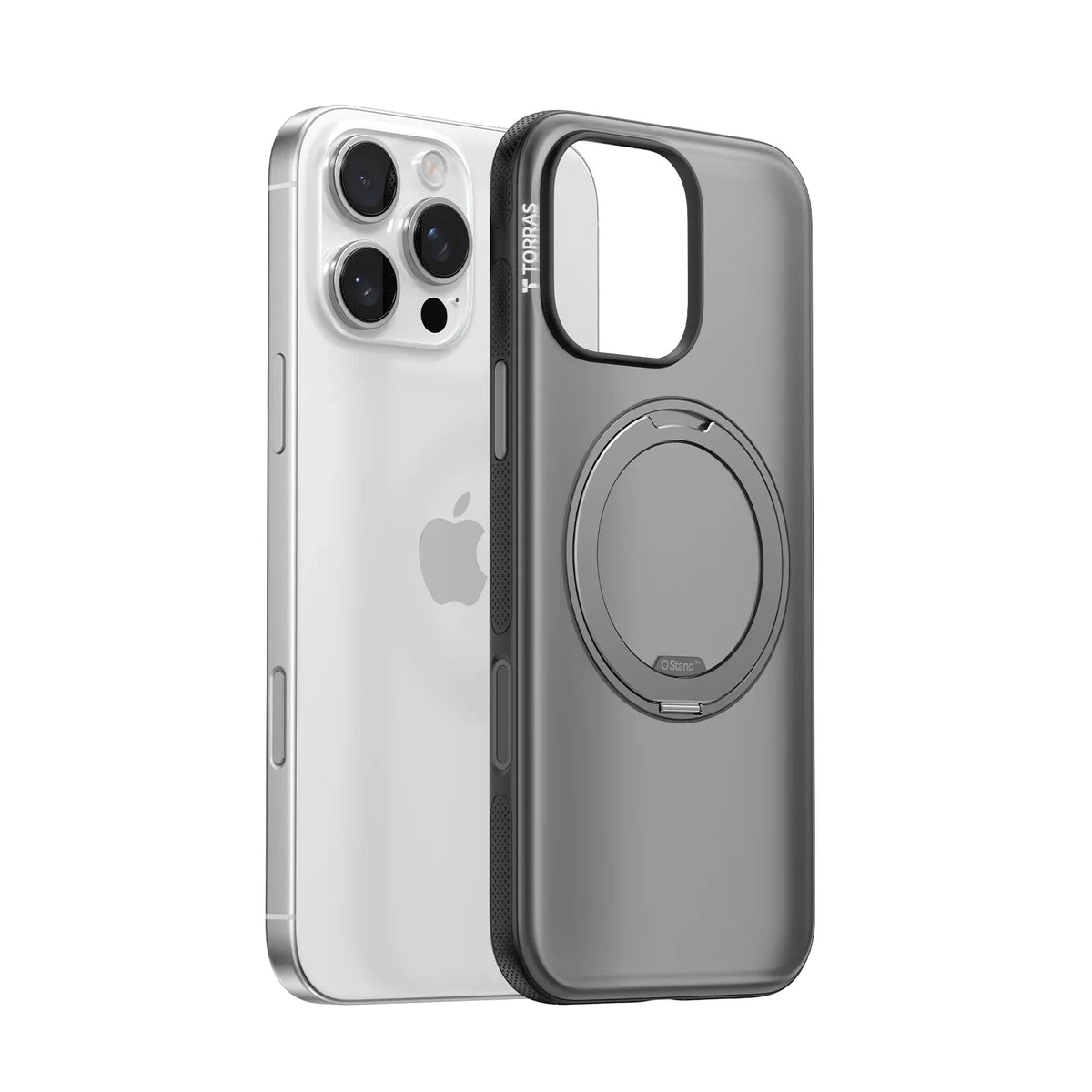 TORRAS Ostand O3 Fitness iPhone 16 Pro case with magnetic stand