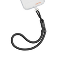 TORRAS LoopGo Flex wrist phone lanyard, durable black braided rope, adjustable clasp.
