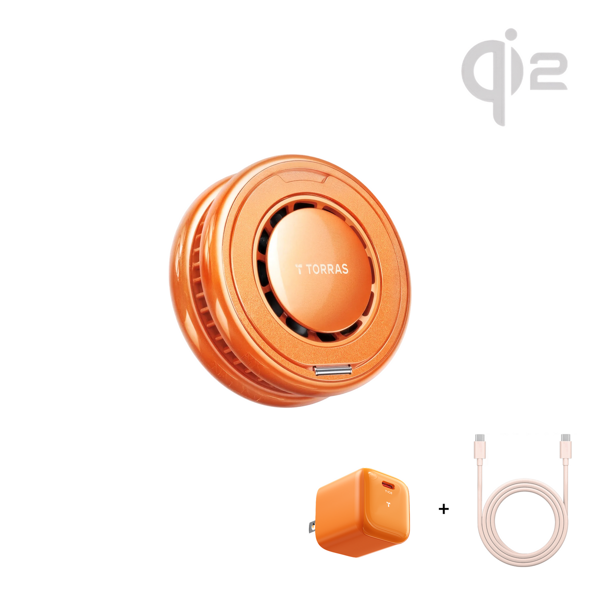 [US Only] PolarCircle Qi2 25W TEC Cooling Wireless Charger with Adapter