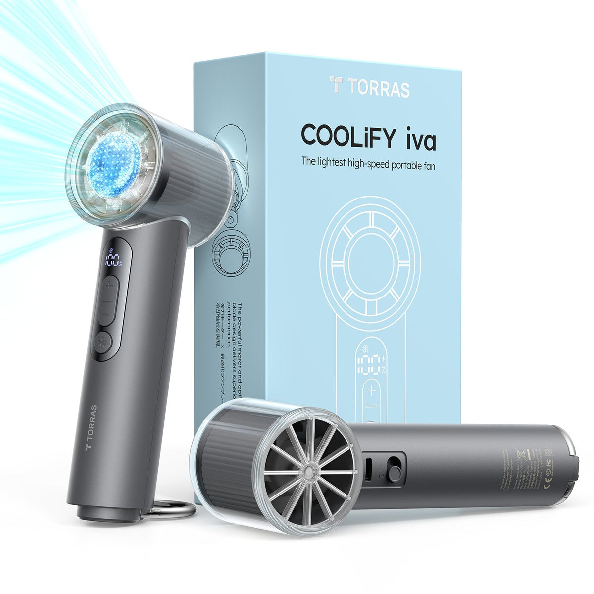 TORRAS 2026 COOLiFY IVA GO Handheld Fan