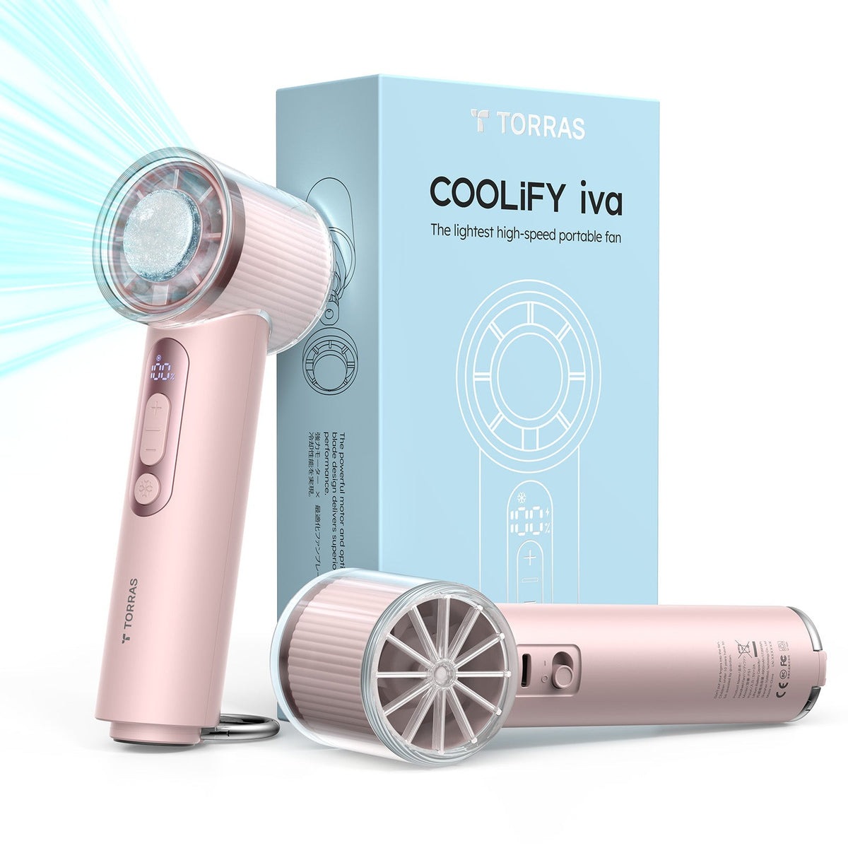 TORRAS 2026 COOLiFY IVA GO Handheld Fan