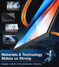 TORRAS GlassGo screen protector for Samsung S24 Ultra with Edge-Enhance technology.