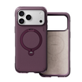 TORRAS Ostand Q3 Air Essential case for iPhone 18 Pro Max Q3 Air in plum with its lined interior and magnet ring