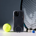 TORRAS Ostand Q3 Air iPhone 16 Pro Max case with magnetic stand, light protection.