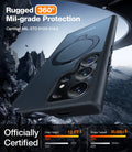 360° Spin Stand MagSafe Case for Samsung S24 Ultra-TORRAS