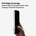 GlassGo Privacy Screen Protector for iPhone 17 Pro: Full-Edge Coverage, Smooth Finish.