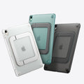 TORRAS Ostand K3 Neo case for iPad Air 11 inch: clear, teal, gray with magnetic stand