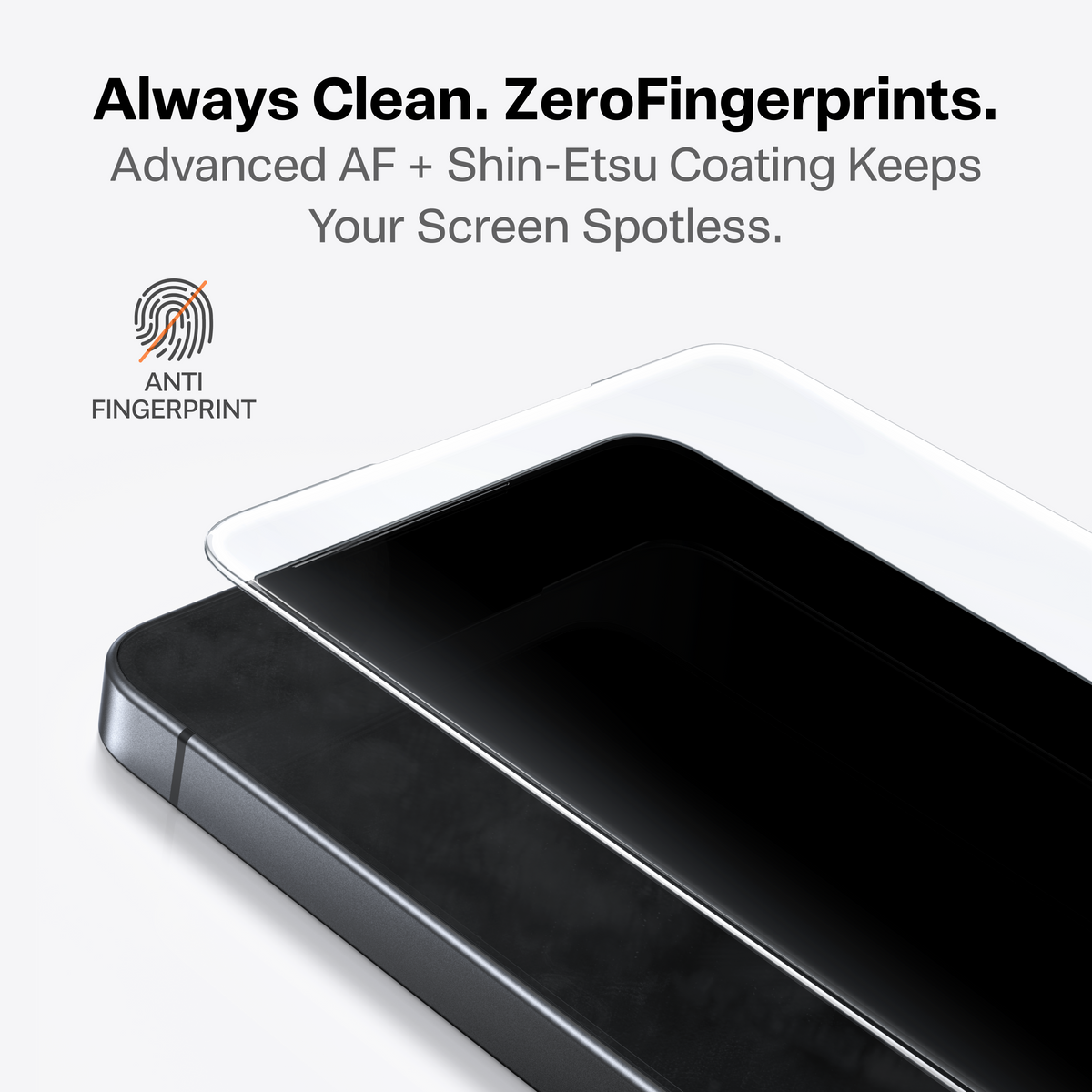 TORRAS OrigArmor screen protector for Samsung S26 Ultra with advanced anti-fingerprint coating.