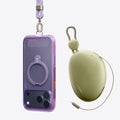 TORRAS Ostand Q3 Air lightweight colorblock iPhone 17 Pro Max case with ring stand.