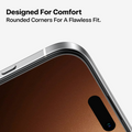 TORRAS GlassGo screen protector for iPhone 17 Air: rounded corners for a comfortable, flawless fit.