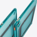 TORRAS Ostand K3 Neo teal iPad Air 11 inch magnetic stand case with pencil holder.