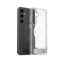 TORRAS Ostand L1 clear magnetic kickstand case for Samsung S25 Plus