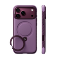 TORRAS Ostand Q3 Rugged case for iPhone 18 Pro/Pro Max next to a thinner case to compare corner thickness