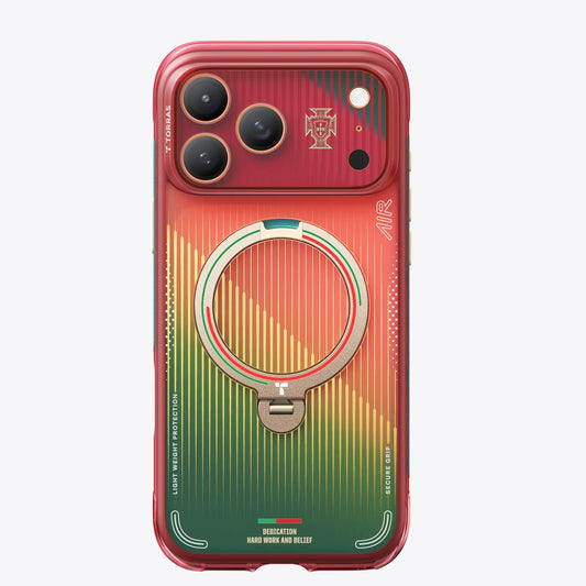 TORRAS football series camera lens protector for iPhone 17 Pro.