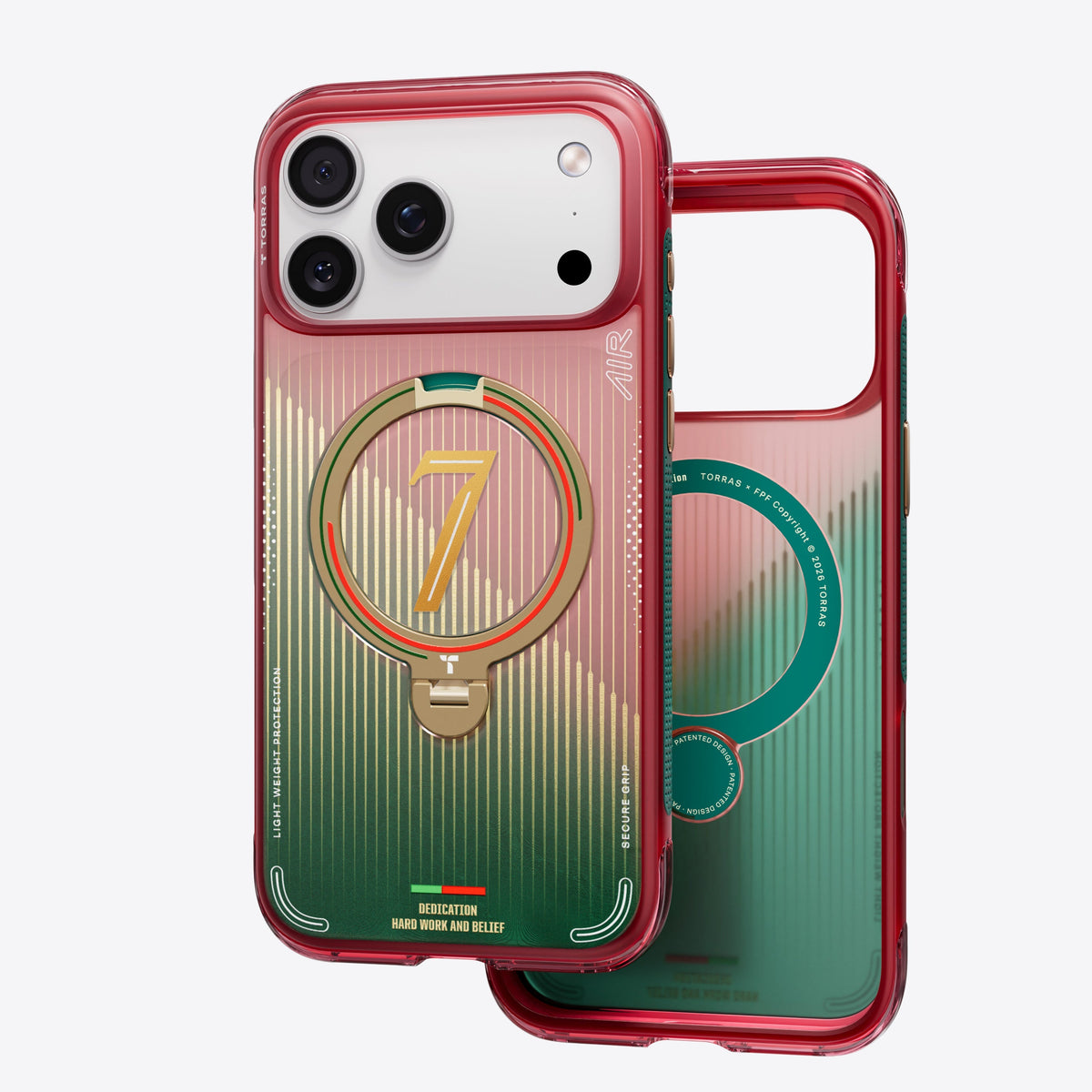 TORRAS Ostand Q3 Air FPF Limited Edition iPhone 17 Pro case with stand.