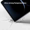 GlassGo iPad Air 13 inch screen protector with ultra-strong tempered glass impact protection.