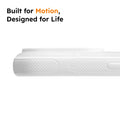 TORRAS Ostand O3 Fitness case for iPhone 15 with textured grip. 'Built for Motion, Designed for Life'.