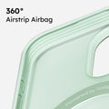 TORRAS Ostand O3 Fitness iPhone 16 Pro Max case with 360° Airstrip Airbag protection.