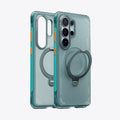 TORRAS Ostand Q3 Air case for Samsung S26 Ultra, teal, ring stand, light weight protection.