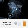 TORRAS Ostand Q3 Spin magnetic iPhone case with instant snap alignment for car mount.