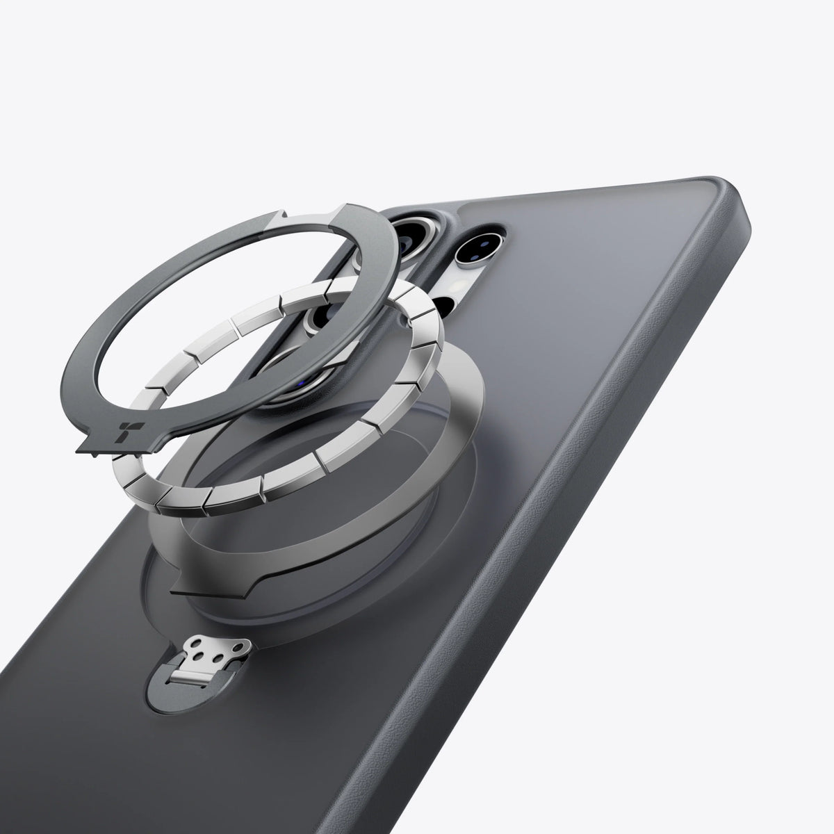 TORRAS Ostand Q3 Spin magnetic case for Samsung S26 Series with 360° stand.