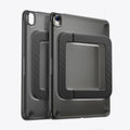 TORRAS Ostand K3 Neo iPad mini case, smoky gray, with integrated stand.