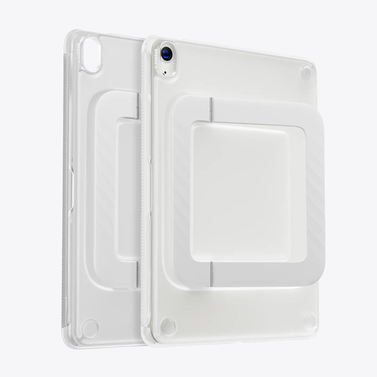 TORRAS Ostand K3 Neo clear silicone iPad mini 6/7 case with stand