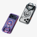 TORRAS Q3 Air Limited Edition iPhone 17 Pro Max cases: purple & silver, with secure grip ring stands.