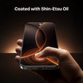 GlassGo screen protector for Google Pixel 10 Pro with Shin-Etsu Oil.