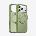 TORRAS Ostand O3 Air Classic green iPhone 17 Pro Max case with magnetic stand