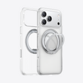 TORRAS Ostand O3 clear case with magnetic stand for iPhone 17 Pro Max