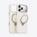 TORRAS Ostand Q3 orange silicone iPhone 17 Pro Max case with magnetic stand ring