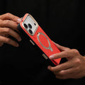 TORRAS Ostand Q3 Vegskin Red Edition magnetic stand case for iPhone 17 Series