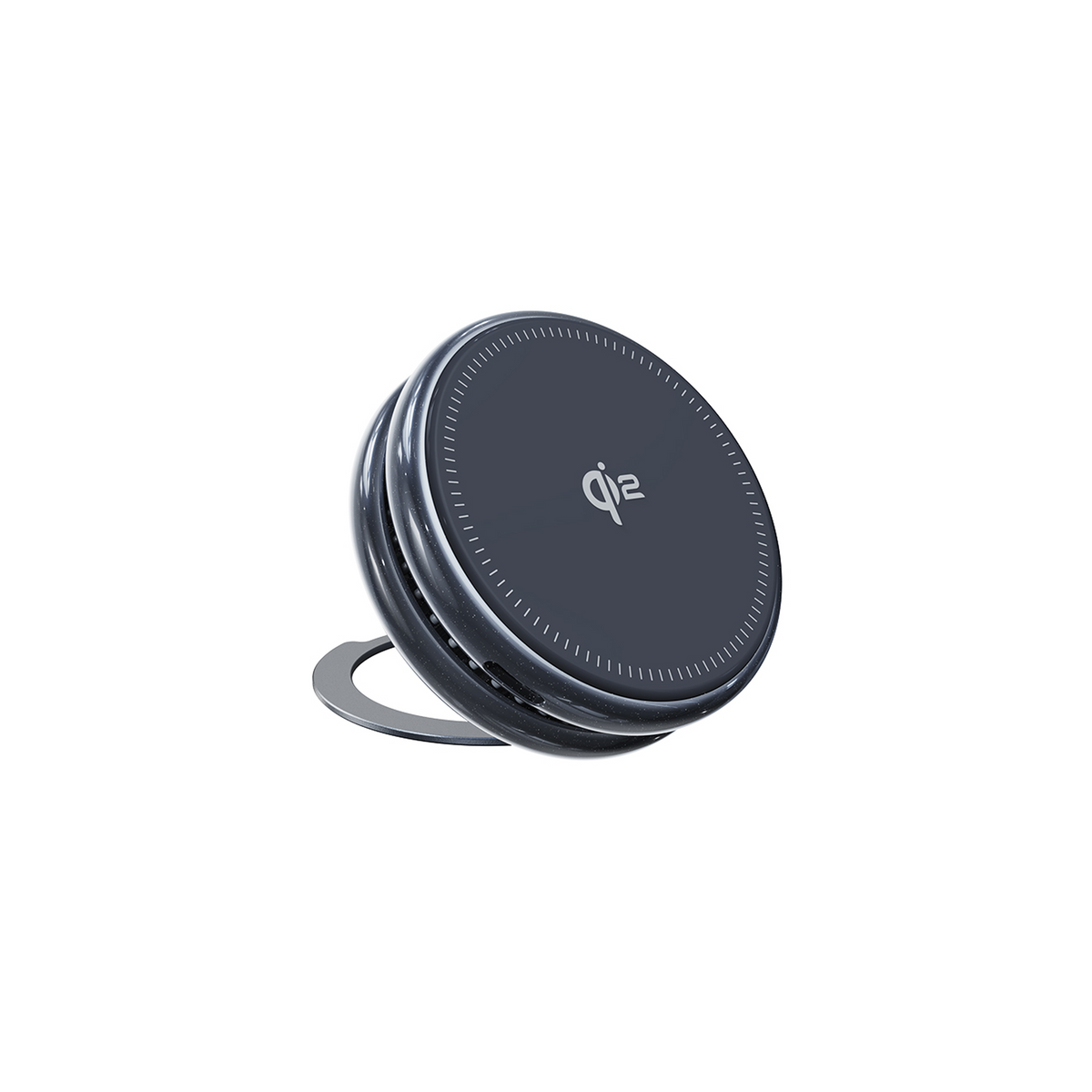 TORRAS PolarCircle Qi2 low-temp wireless charger with rotating stand.