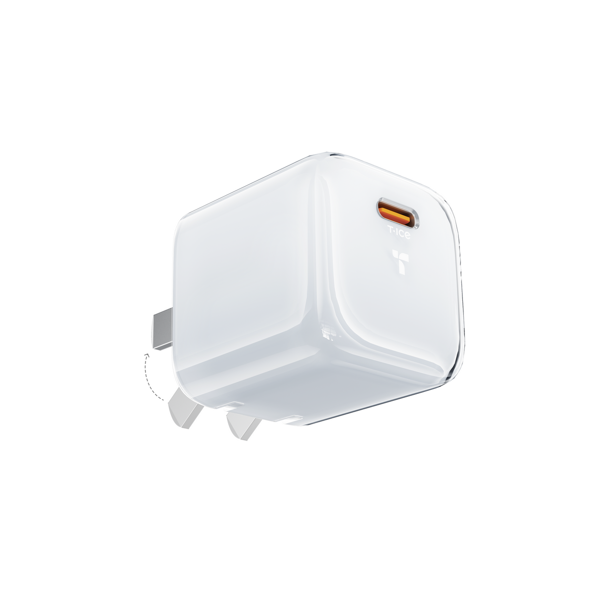 TORRAS T-ICE IceNano FoldPro 30W USB-C fast charger with foldable plug.