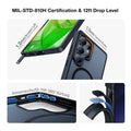 TORRAS Guardian-Mag case for Samsung S25 Plus with MIL-STD drop protection and 360° airbag.