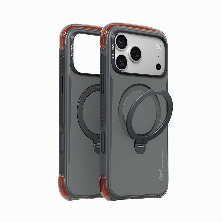 Ostand Q3 Air Pro for iPhone 17 Pro — Obsidian Core
