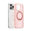 Pink TORRAS Ostand O3 Fitness magnetic stand case for iPhone 16 Pro