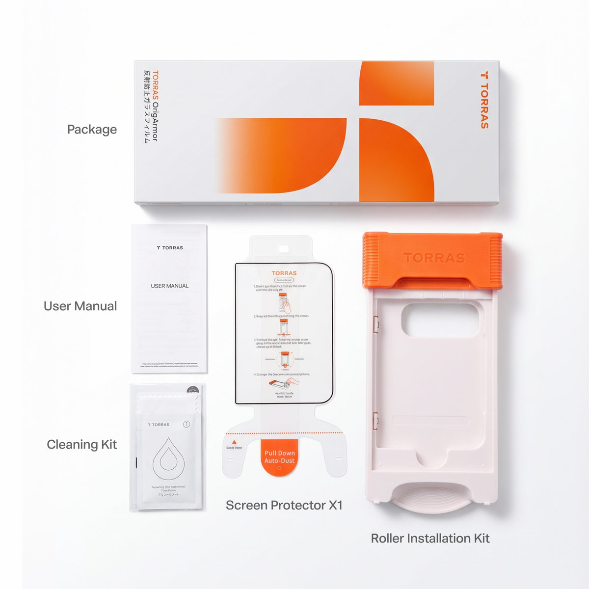 OrigArmor Screen Protector for iPhone Duo