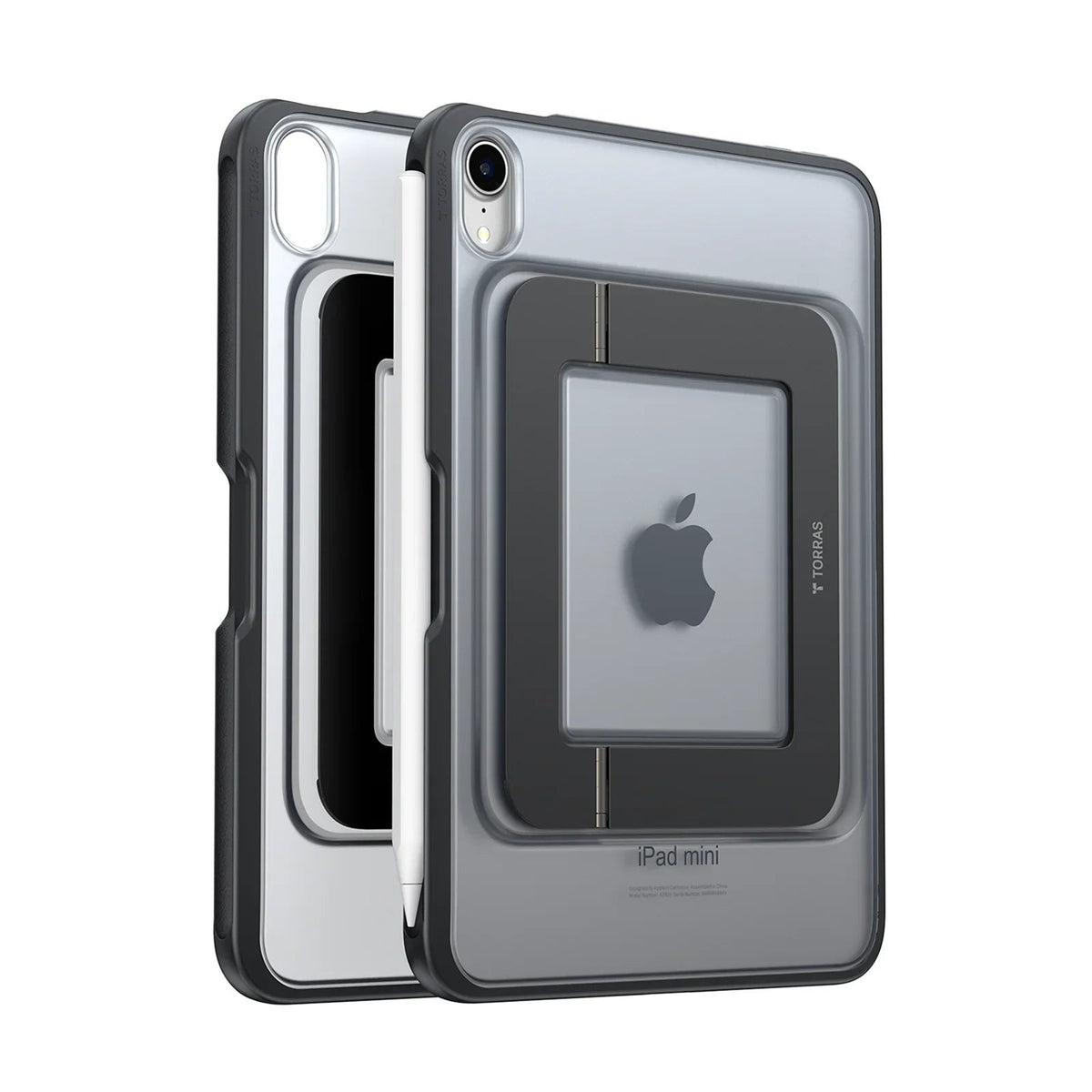 TORRAS Ostand case with side pencil holder for iPad Mini 8.3 inch