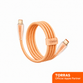 TORRAS Ice Gold 60W USB-C cable, 1.2m — 1pack-orange