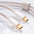 TORRAS Ice Gold 60W USB-C cable, 1.2m — detail-connector