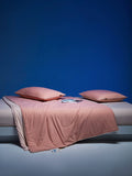 LIIESEN summer quilt in Peach Cheese; pillows not included