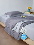 LIIESEN summer quilt in Roasted Coconut; pillows not included
